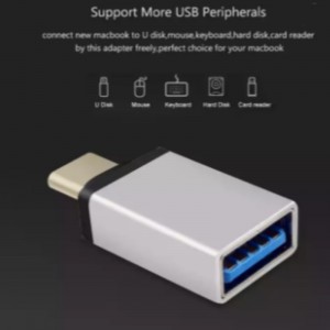 Adattatore per PC da 3 in 1 di tipo USB anickel.